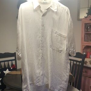 🛳️💯NATURAL LINEN SHIRT♥️🛳️